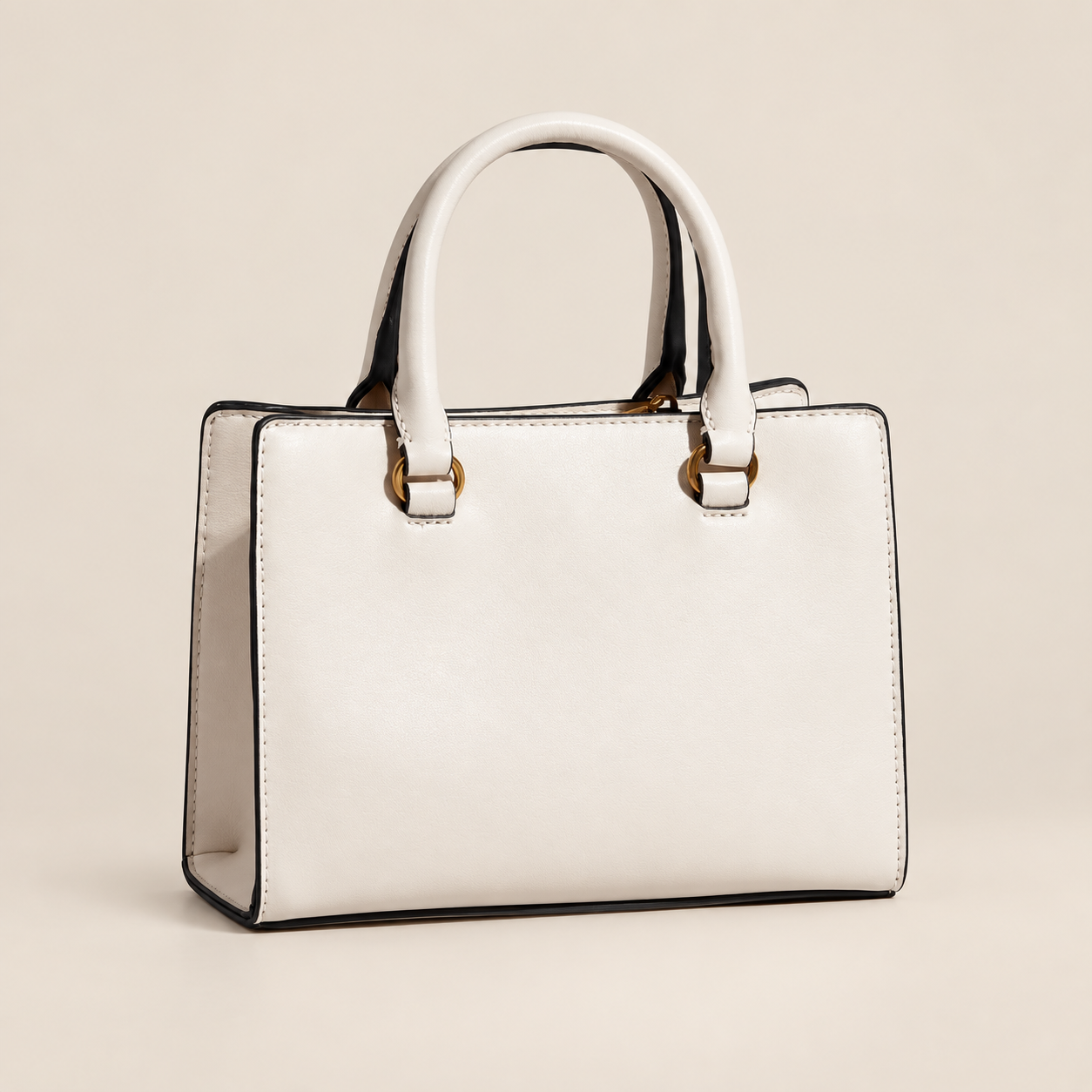 Custom White Felt Carry Bag image 4