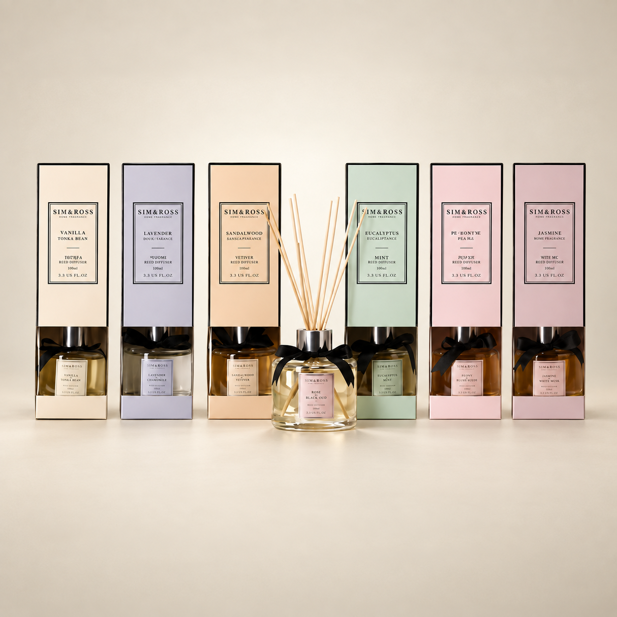 REED DIFFUSER SET 100ML + 6 REED STICKS image 2